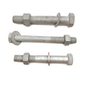 M12-M36 carbon steel HDG metric heavy hex head structural bolt and nut